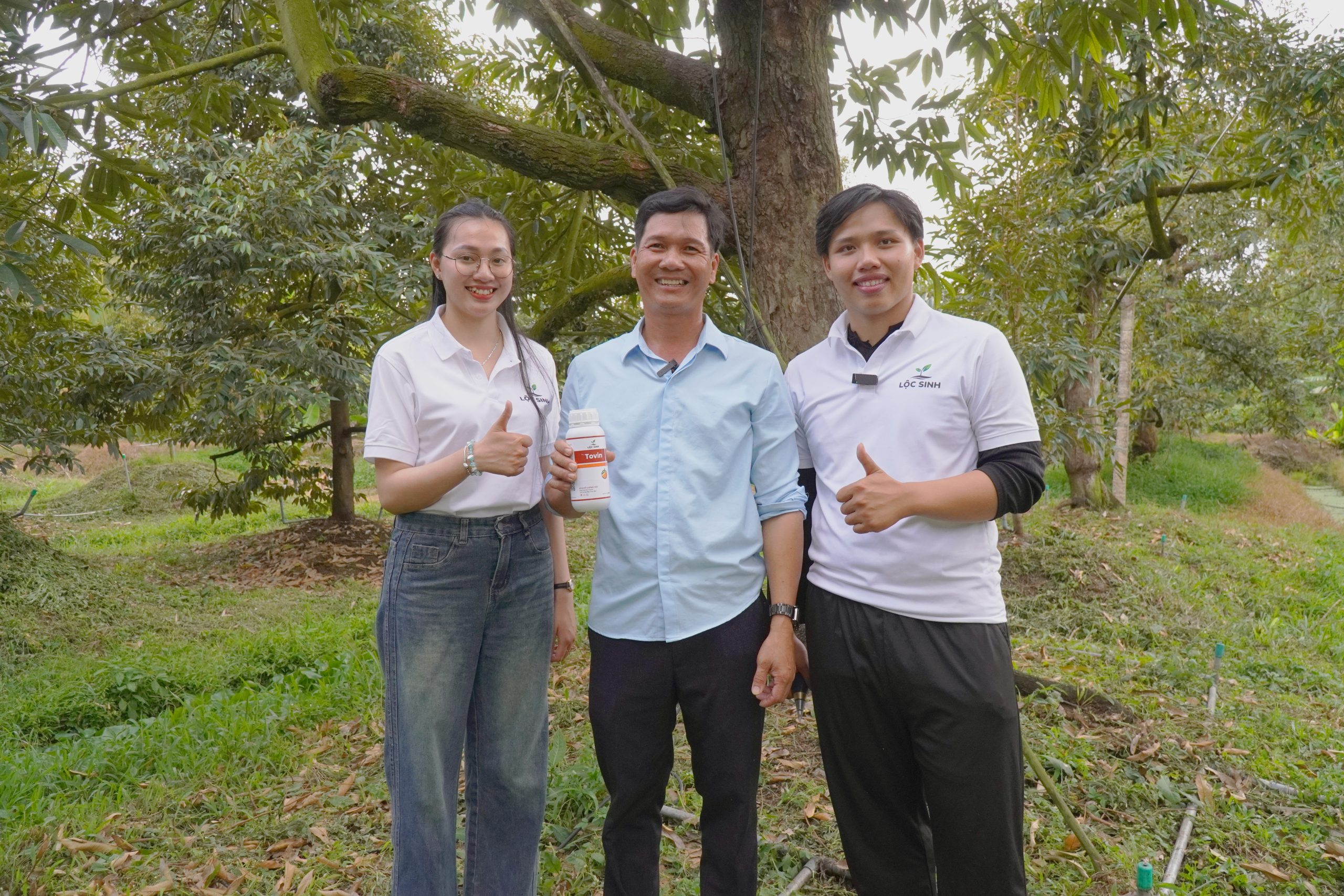 Anh Thanh Đẹp chia sẻ niềm vui khi sử dụng sản phẩm của Lộc Sinh